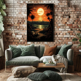 Sunset Serenity Poster