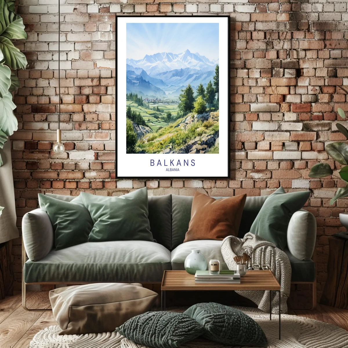 Balkans Albania Poster