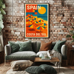 Spain Costa Del Sol Poster