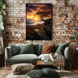 Shenandoah National Park Sunset Poster Print