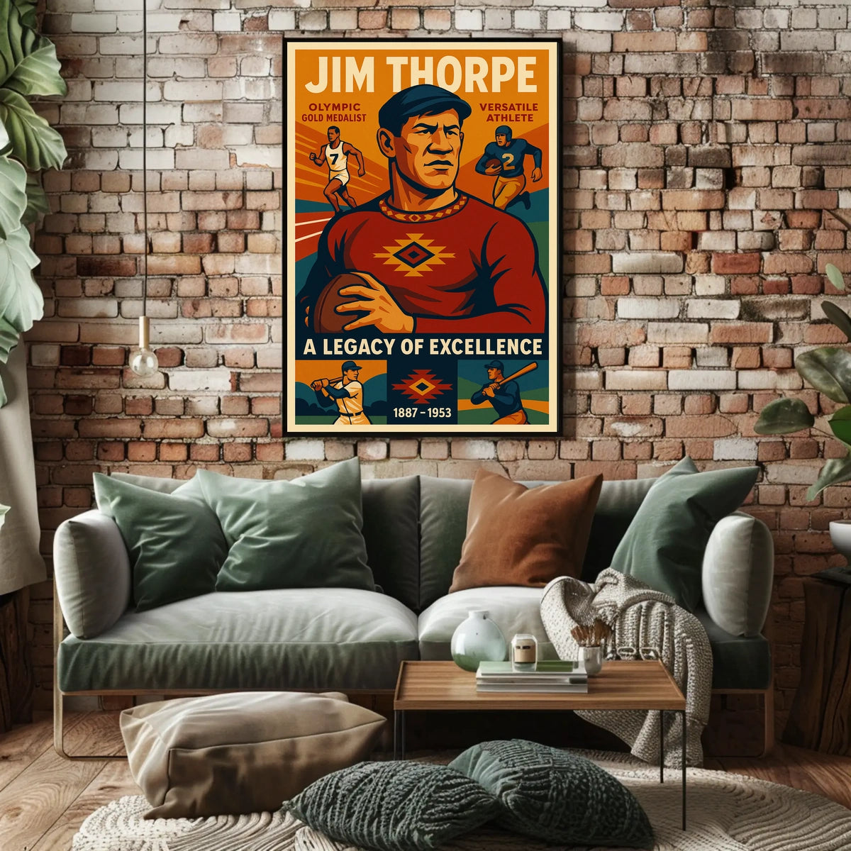 Jim Thorpe Legacy Excellence Poster