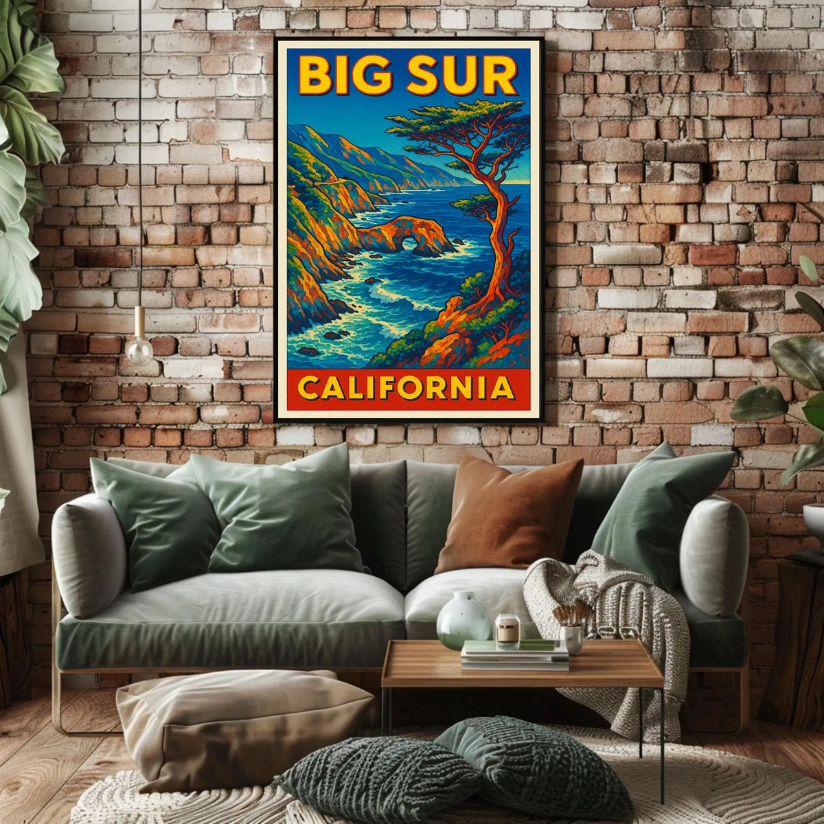 Big Sur, California Poster