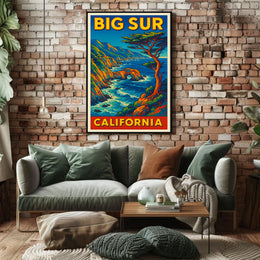 Big Sur, California Poster