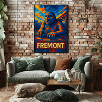 Fremont Mosaic Art Poster