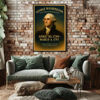 George Washington 1st President Poster PosterGoat