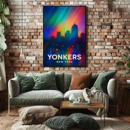 Yonkers Skyline Poster