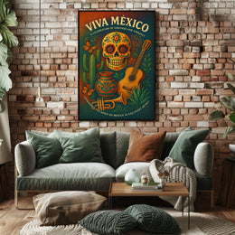 Viva Mexico A Celebration of Heritage Poster