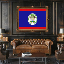 Belize Flag Poster