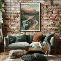 Journey To The Engadine Poster