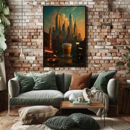 Artistic Expression Abstract Wall Decor Poster