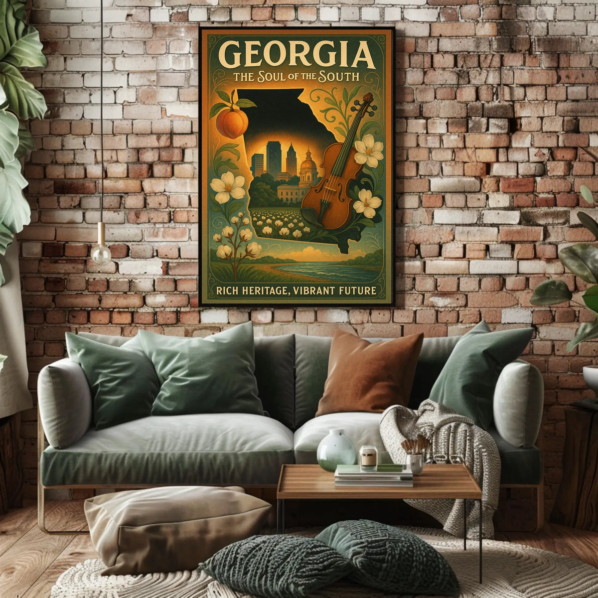 Georgia The Soul Of The South Poster