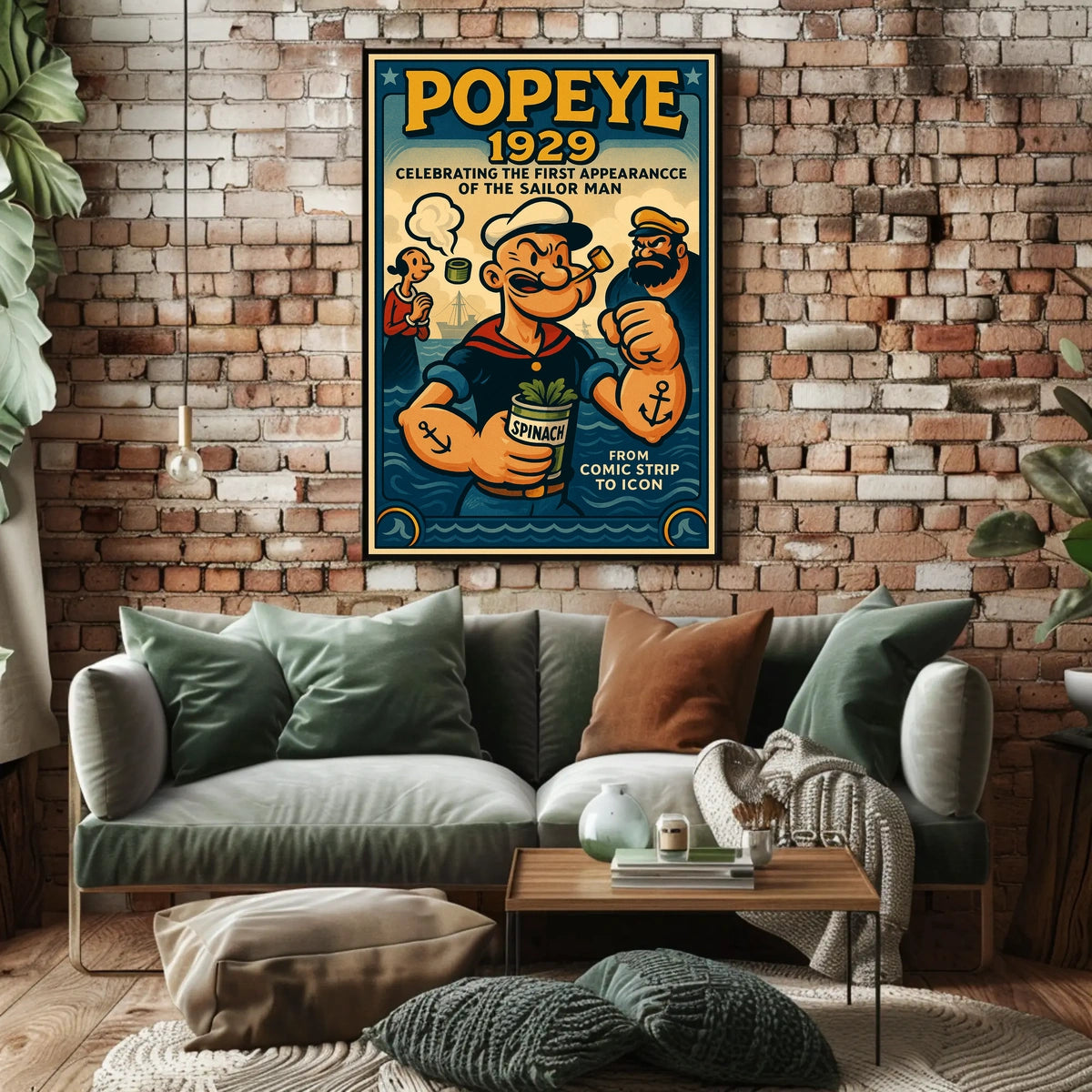 Popeye 1929 Art Poster POP-136