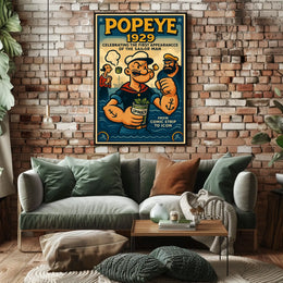 Popeye 1929 Art Poster POP-136