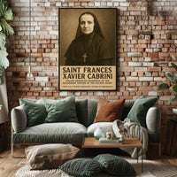 Saint Frances Xavier Cabrini Poster