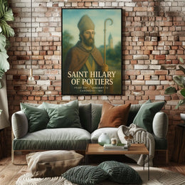 Saint Hilary Of Poitiers Poster