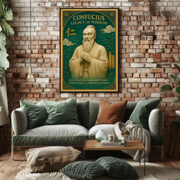 Confucius Legacy of Wisdom Poster
