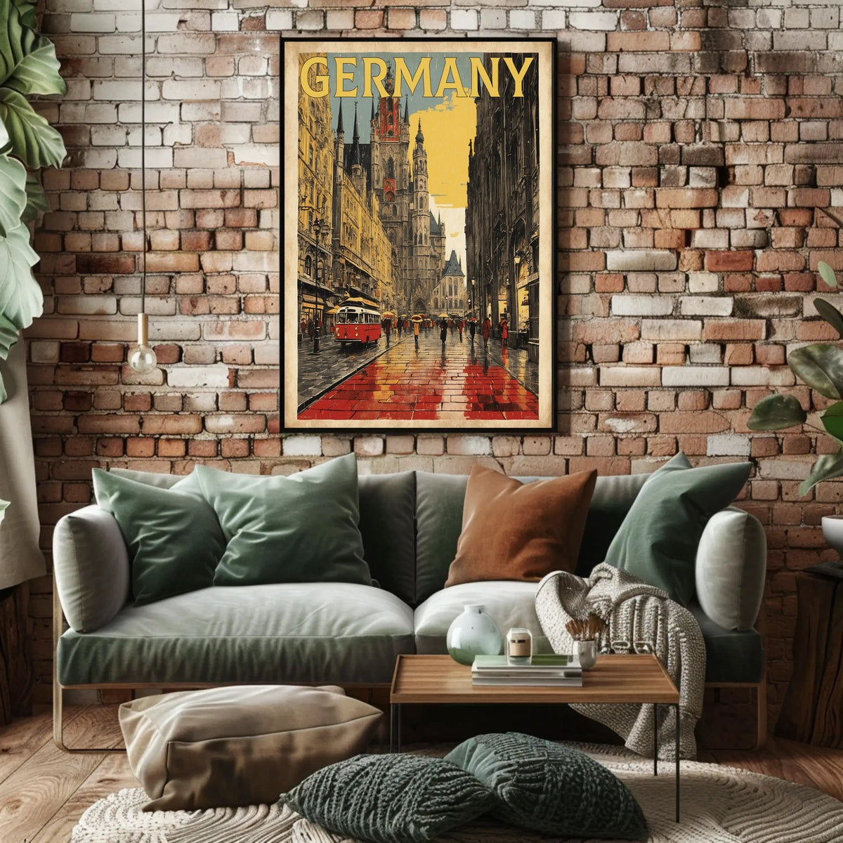 Germany Urban Charm Poster