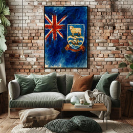Falkland Islands Flag Poster