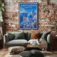 Santorini, Greece Poster