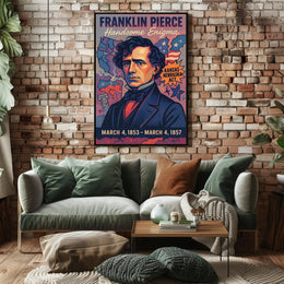 Franklin Pierce 14th President Poster PosterGoat