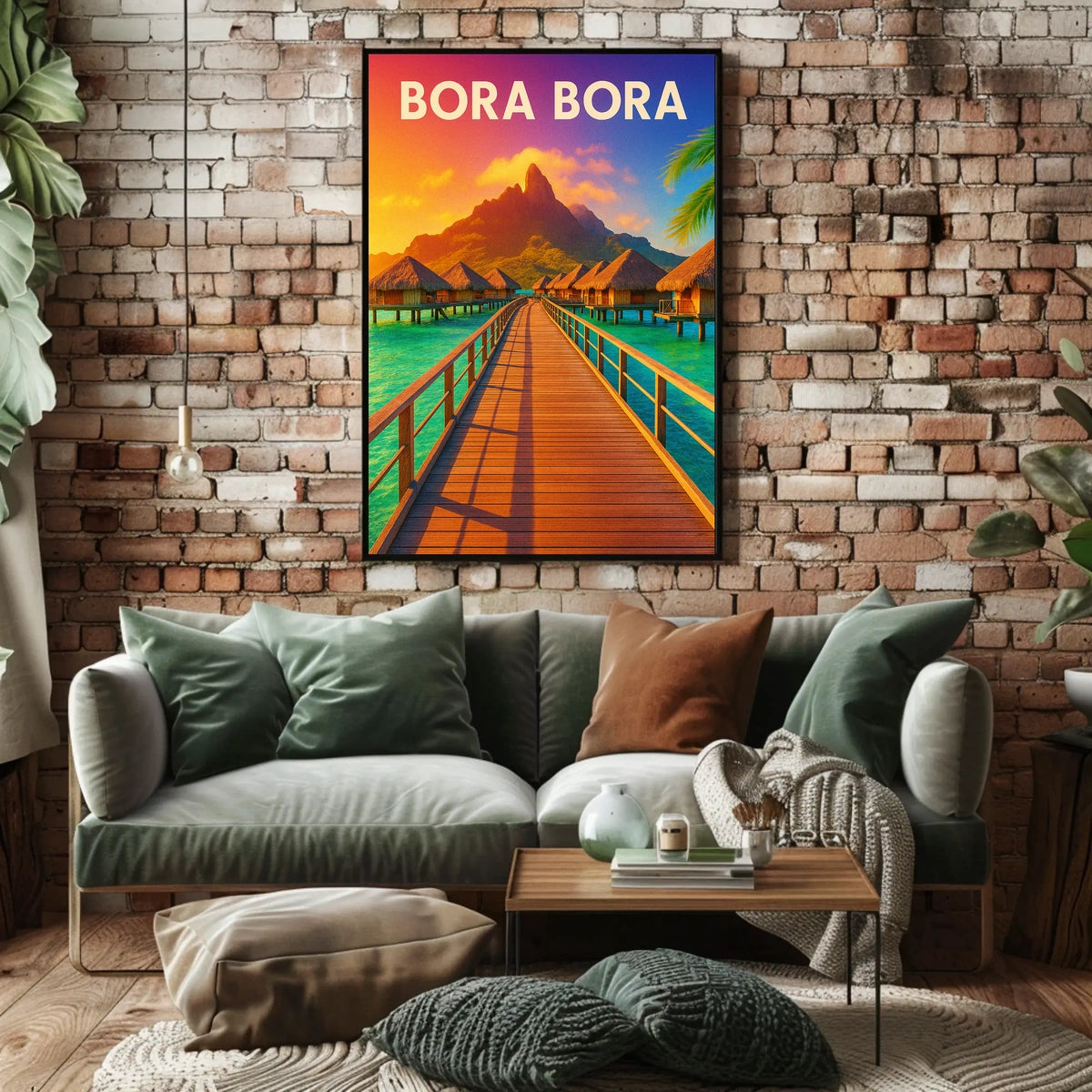 Bora Bora Paradise Poster