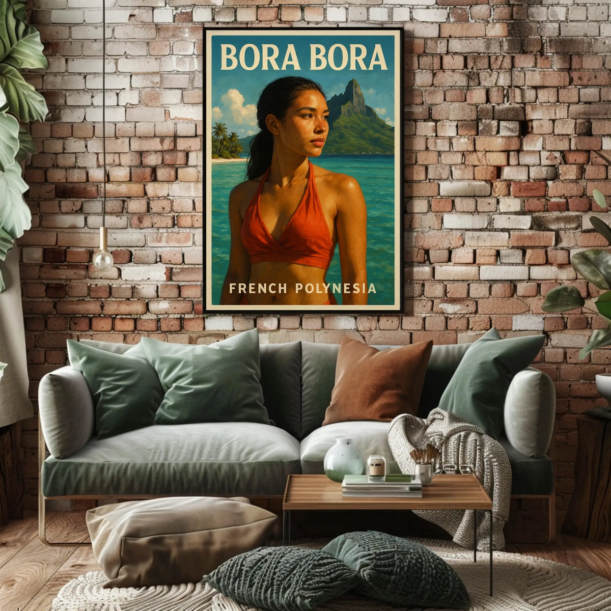 Bora Bora Paradise Poster