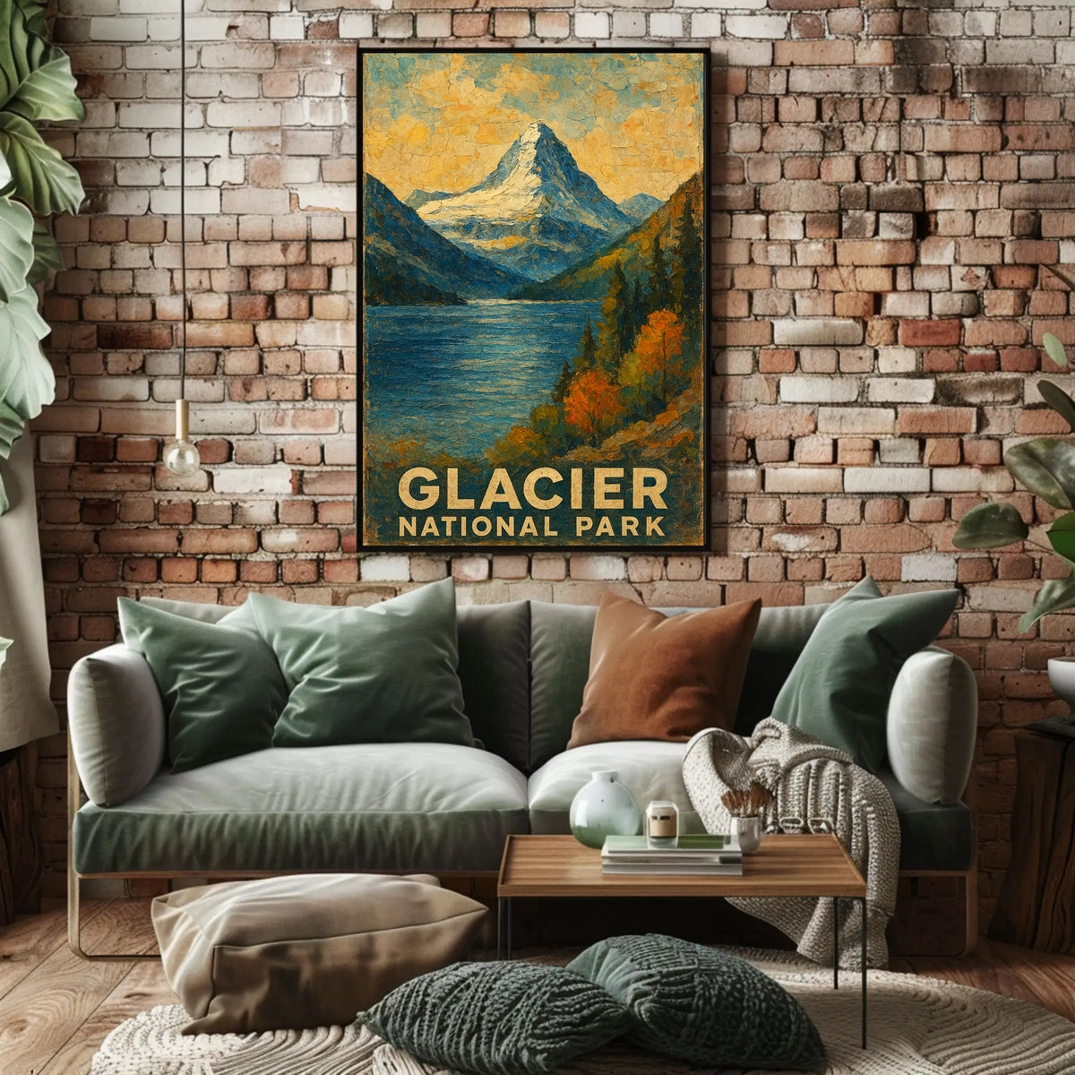 Glacier National Park Poster