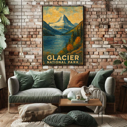 Glacier National Park Poster