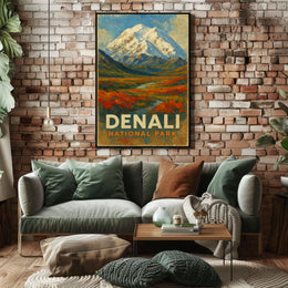 Denali National Park Poster