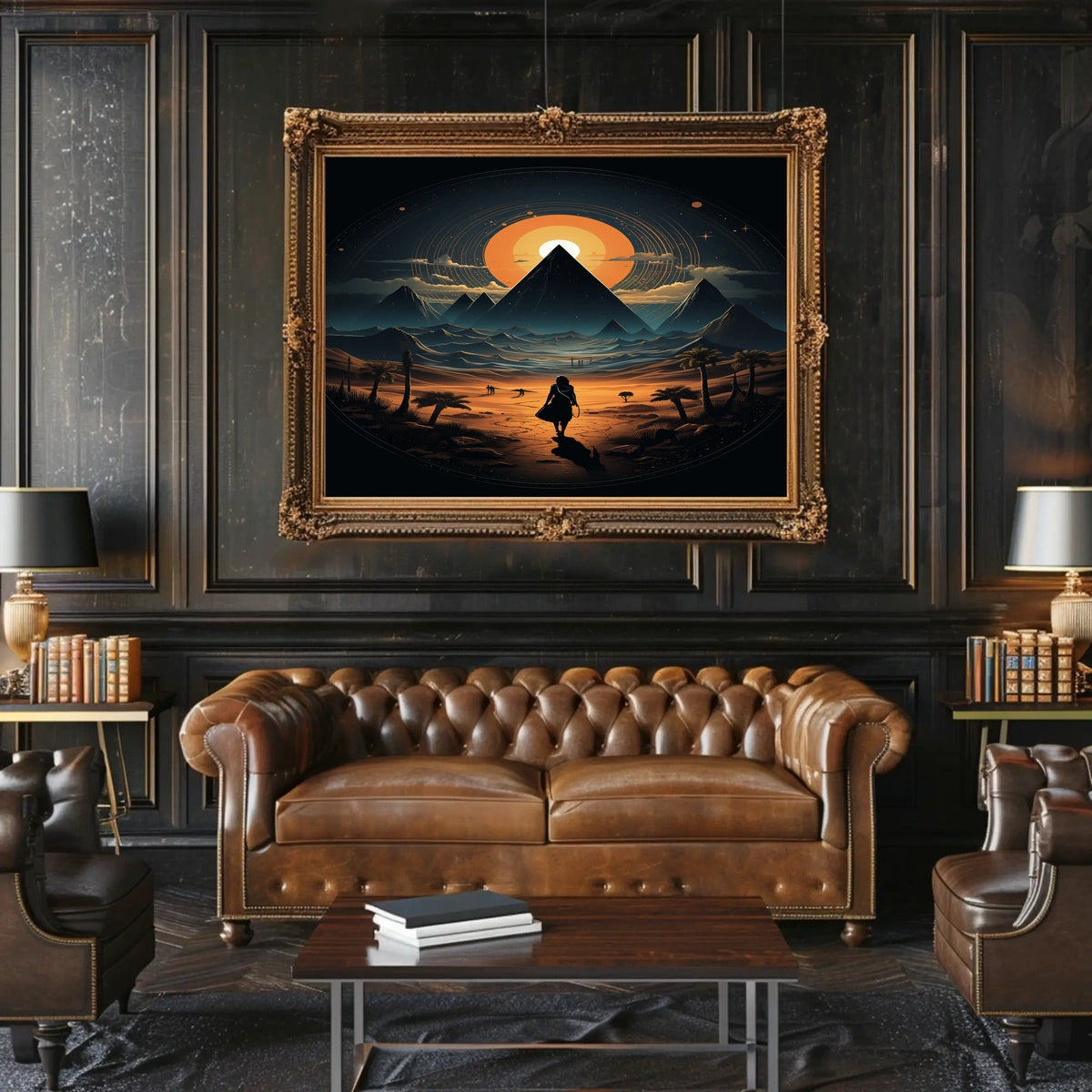 Journey Through The Cosmic Desert Poster