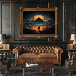 Journey Through The Cosmic Desert Poster