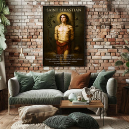 Saint Sebastian Patron of Resilience Poster PosterGoat