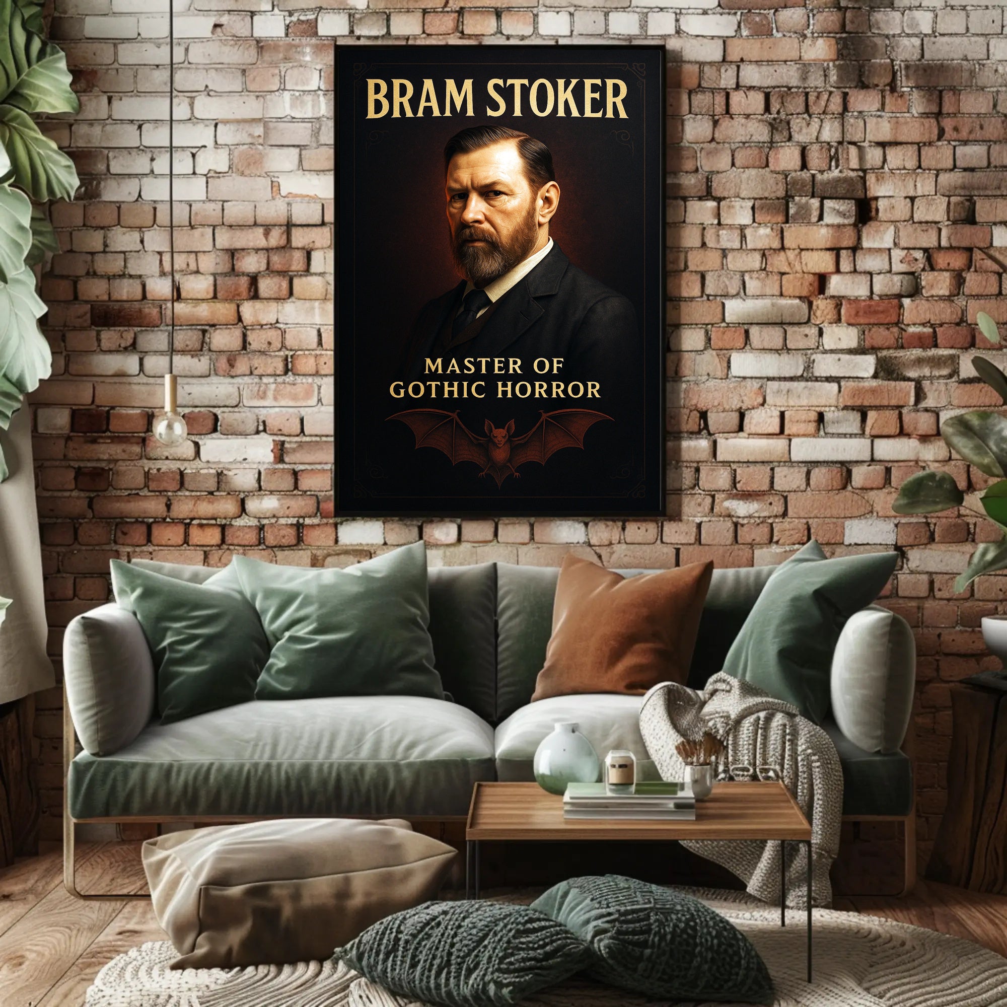 Bram Stoker Master of Gothic Horror Poster
