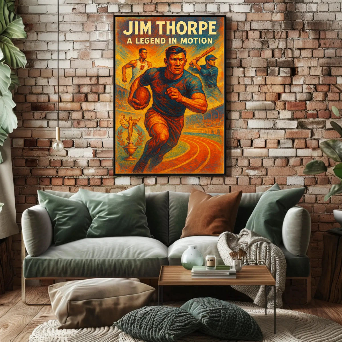 Jim Thorpe A Legend in Motion Jim Thorpe Poster