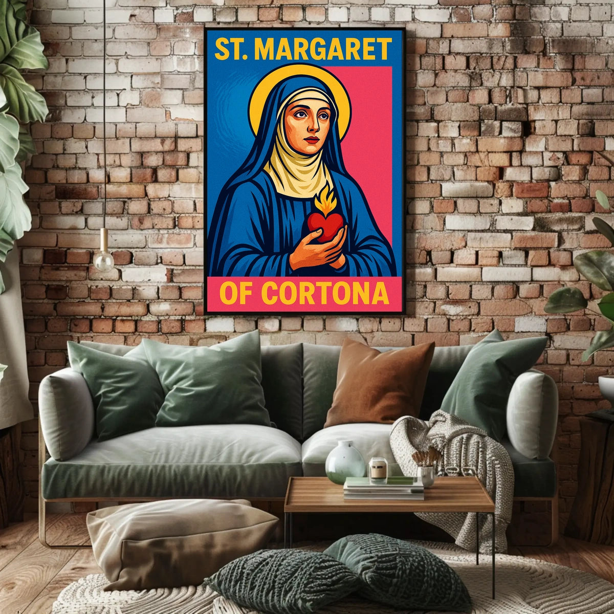 St. Margaret of Cortona Poster