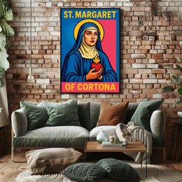 St. Margaret of Cortona Poster