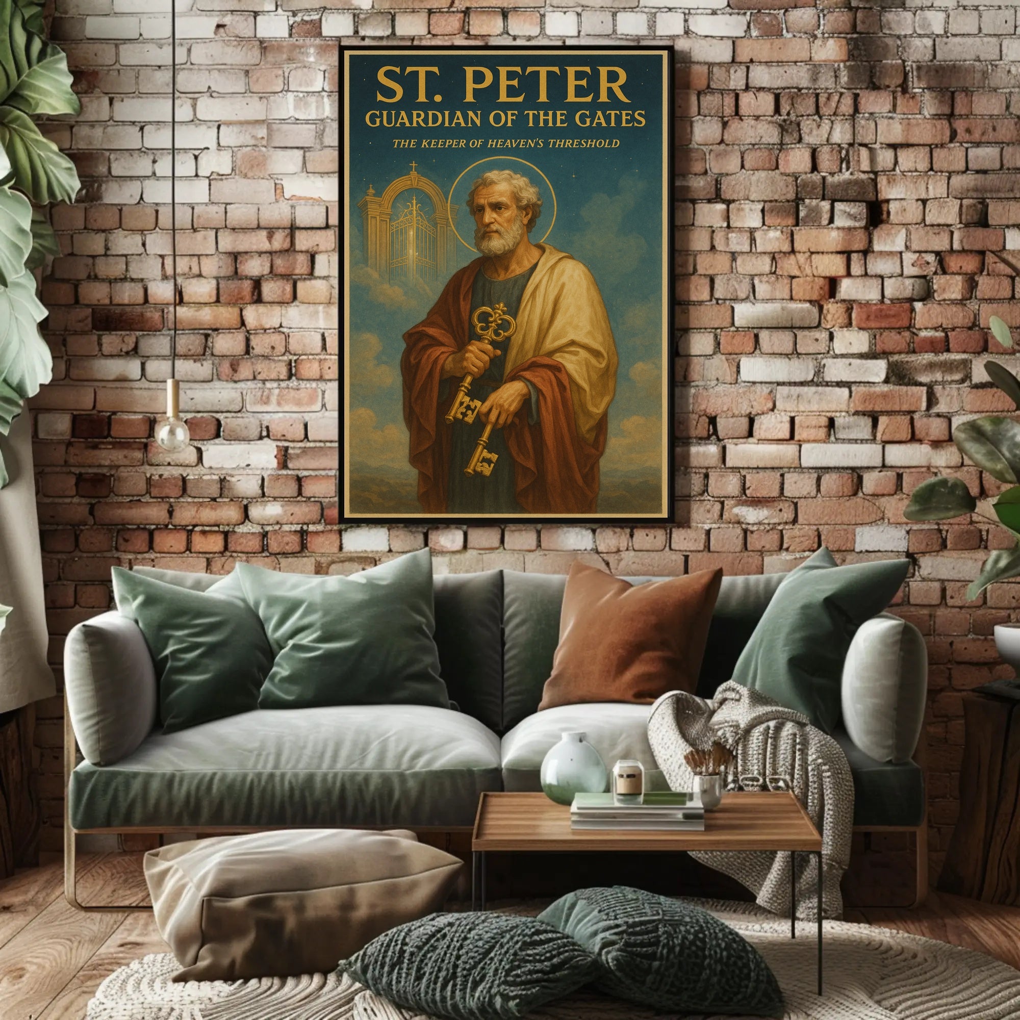 St. Peter Guardian Of The Gates Poster