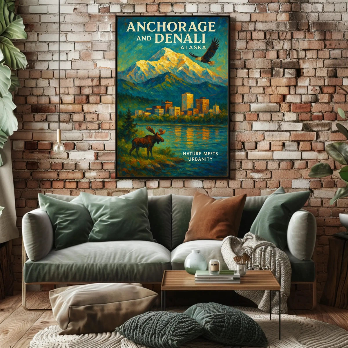Anchorage and Denali Where Nature Meets Urbanity Description This Poster