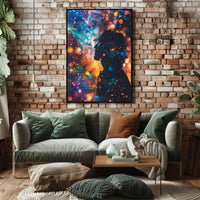 Dreamscape Silhouette Art Print Poster for Home Decor PosterGoat