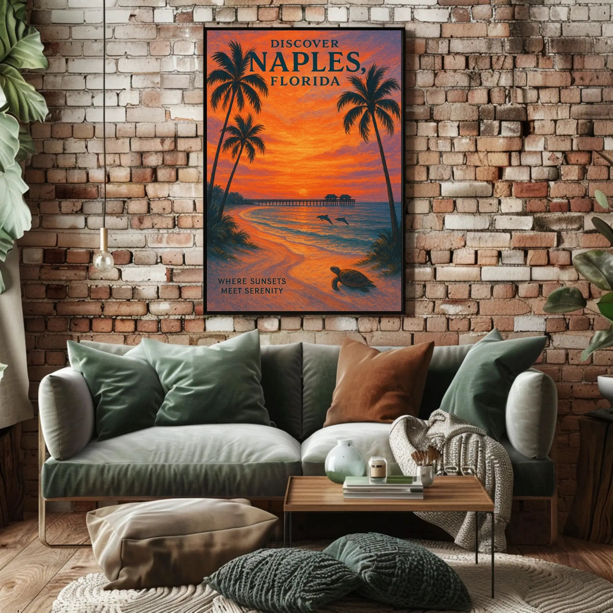 Discover Naples, Florida Poster