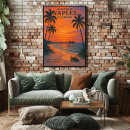 Discover Naples, Florida Poster