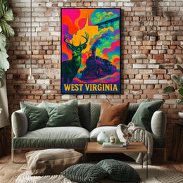 West Virginia Wonders Poster