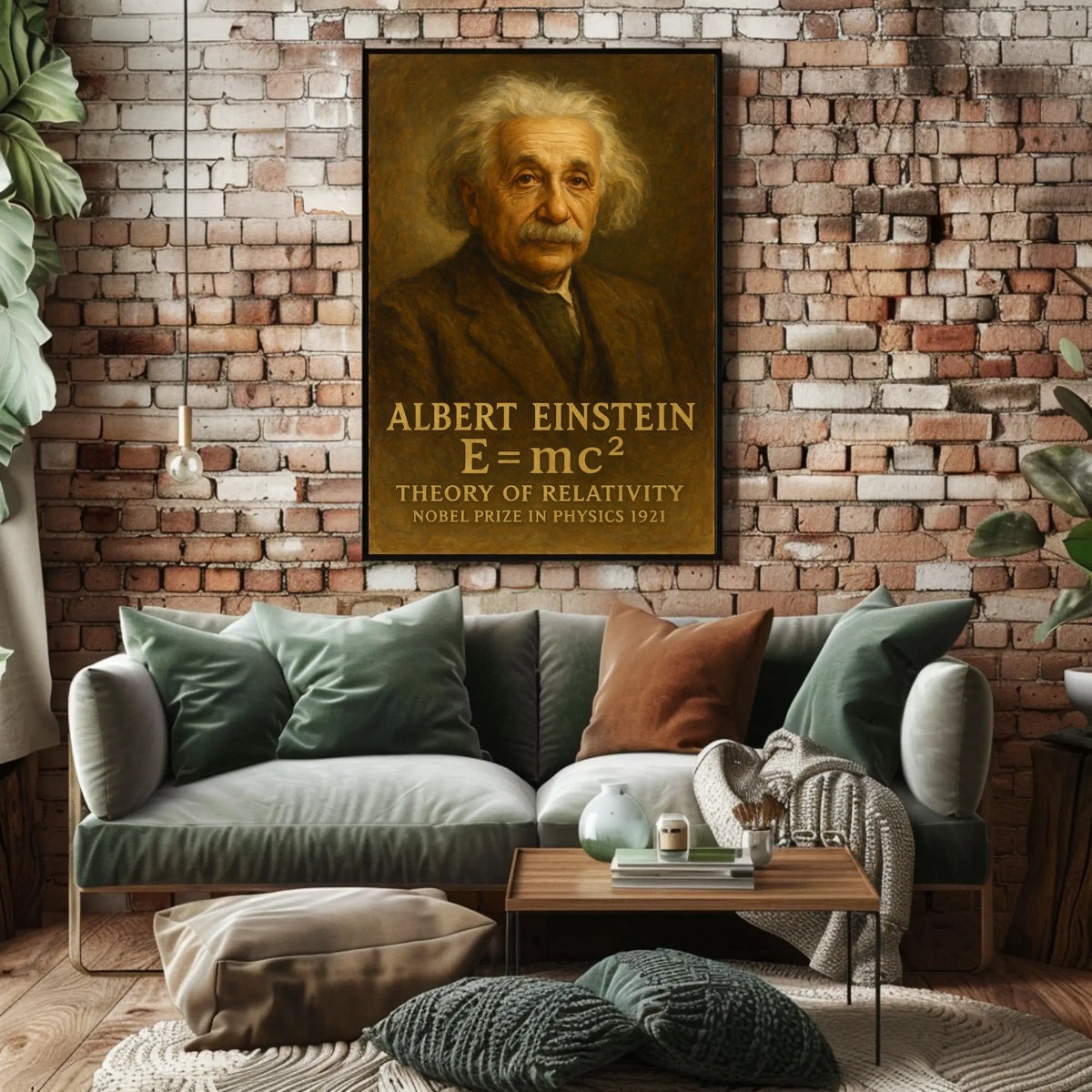 Albert Einstein Theory Of Relativity Poster