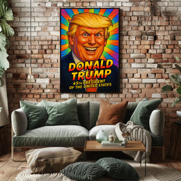 Donald Trump – 45th President Poster PosterGoat