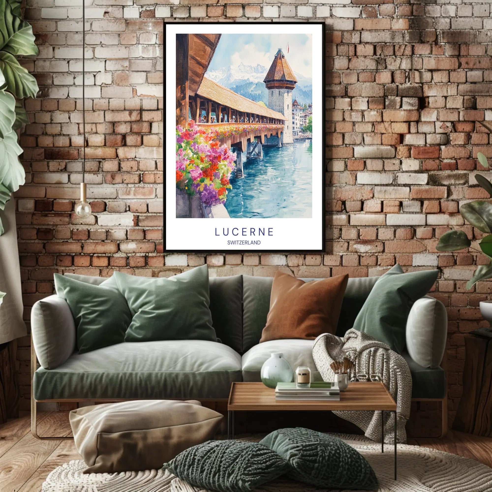 Lucerne Charm Poster PosterGoat