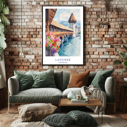 Lucerne Charm Poster PosterGoat