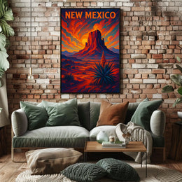 New Mexico Sunset Poster
