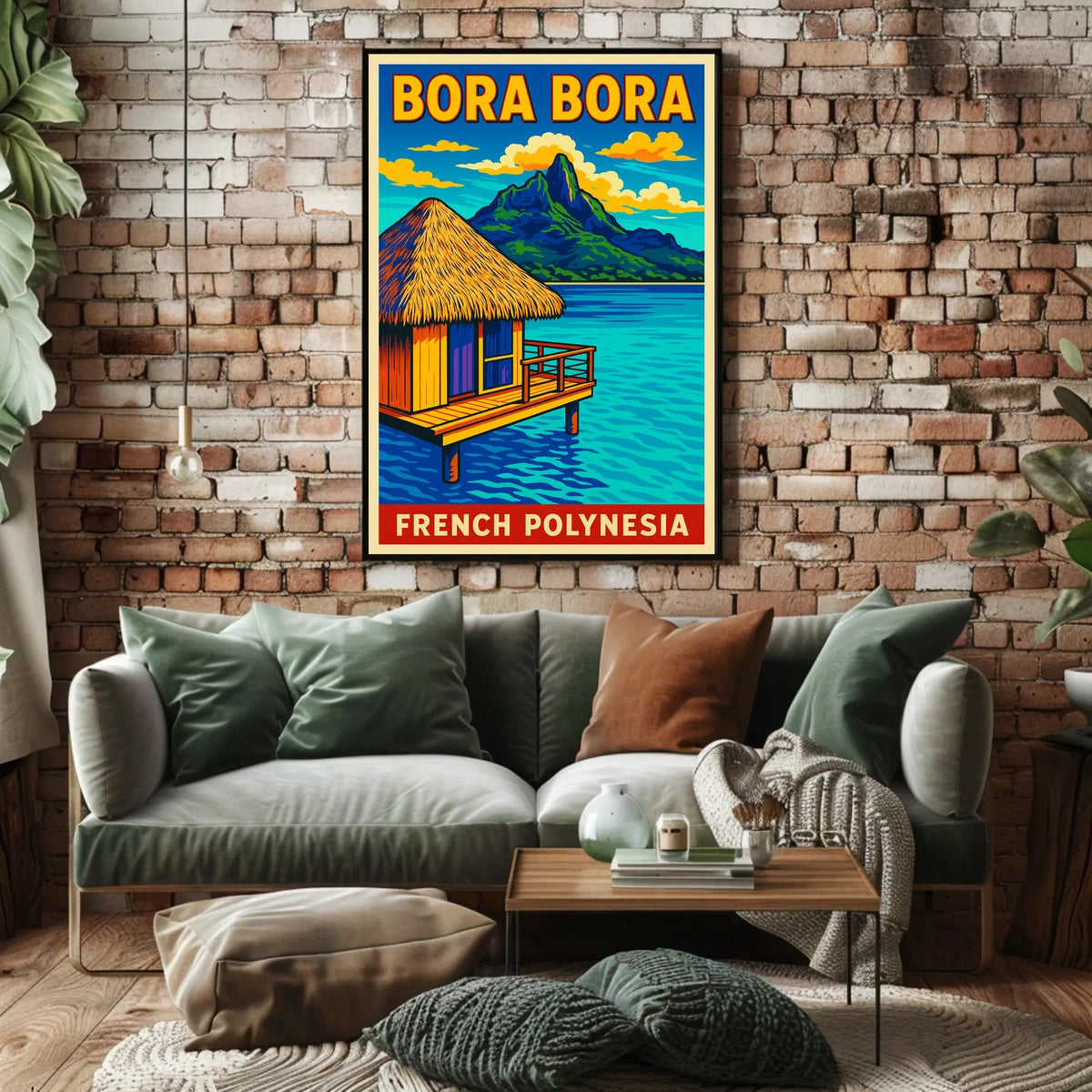 Bora Bora Tropical Paradise Poster