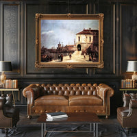 Venetian Harbor Scene: Cultural or Heritage Poster