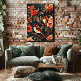 Birds and Blossoms Wall Art Print